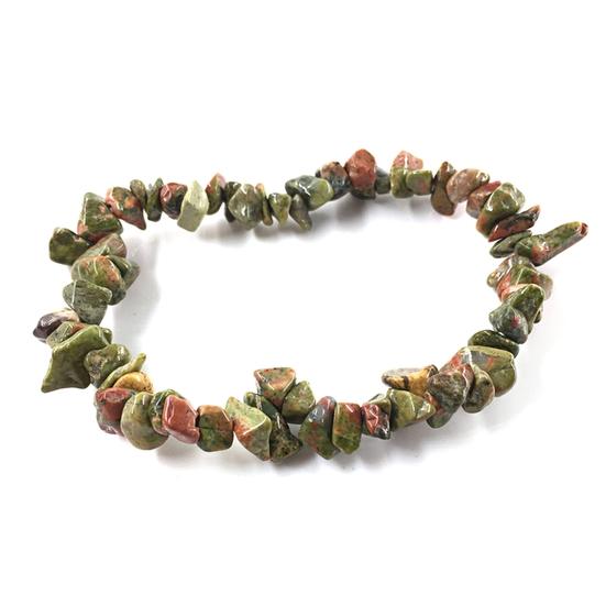 Irregular Shape Stone Bracelet Natural All-match Women Elastic Rope Bracelet Hand Decor