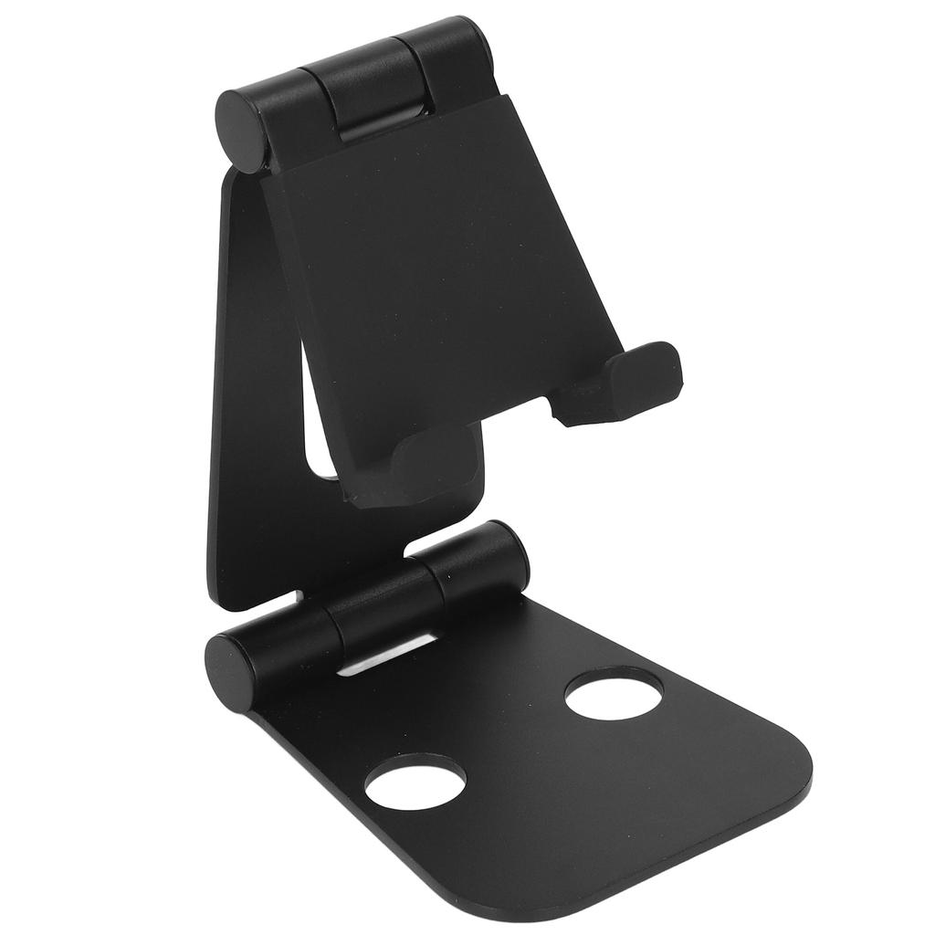 Подставка для телефона складная портативная черная двойная L-образная эргономичная конструкция настольная подставка для телефона для улицы