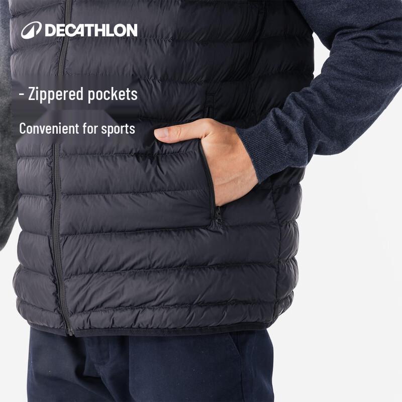 Мужской теплый жилет для активного отдыха и спорта Decathlon