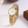 BUREI Women's Wristwatch Japan Quartz Stainless Steel Slim Stylish Waterproof Lightweight