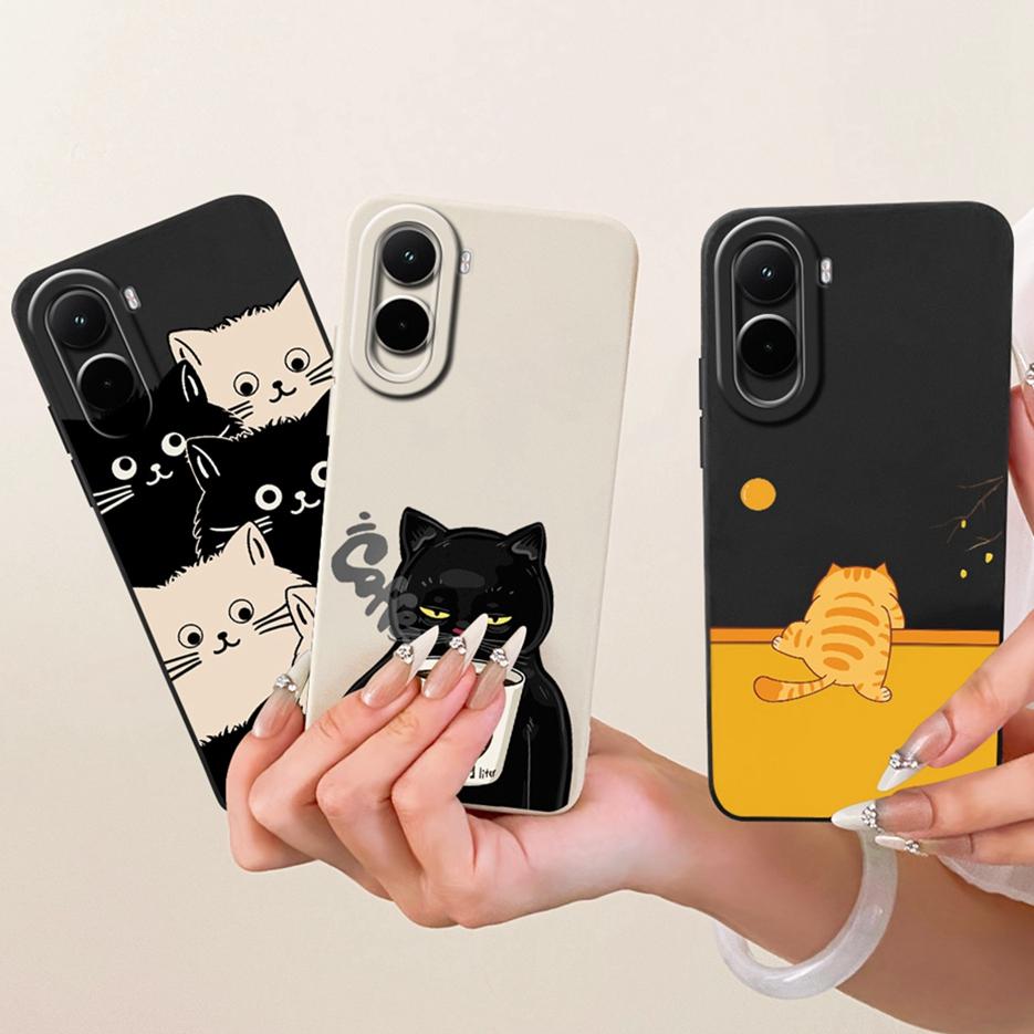 Для Xiaomi Poco M7 4G Чехол Милый Динозавр Астронавт Расписная Крышка Мягкий Силиконовый Чехол для Телефона Для Xiaomi Poco M7 Plus M7Plus 5G Сумки