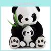 Adorable 38cm Panda Teddy Bear Soft Plush Stuffed Animal Ideal For Kids Gift