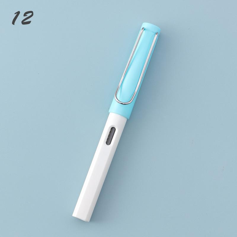 25 цветов, авторучка из алюминиевого сплава, классическая чернильная ручка для бизнеса, офиса, 0,38/0,5 мм