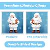 Window Stickers 9 Sheets Window Sticker Decor Snowflakes Window Pictures for Doors, Shop Windows, Glass Fronts, Window Clings Decoration Reble