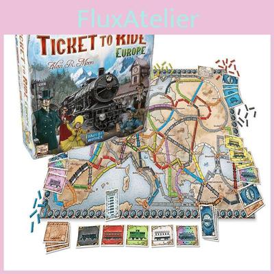 Настольная игра Ticket To Ride Европа для захватывающих вечеров, полных стратегии и веселья