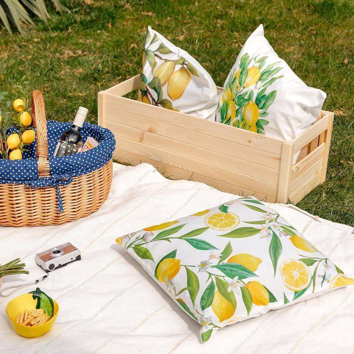 Складной деревянный ящик - CREATIVE DECO - 69x29,5x23,5 см - Натуральный - Складной - Прочный