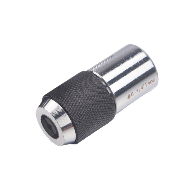 Adjustable M3-M12 Ratchet Tap Wrench with Reamer Sleeve