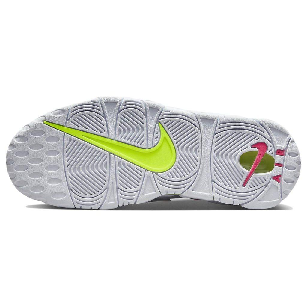 Nike Air More Uptempo Electric Women Sneakers White Volt Hyper-Pink FD0865-100
