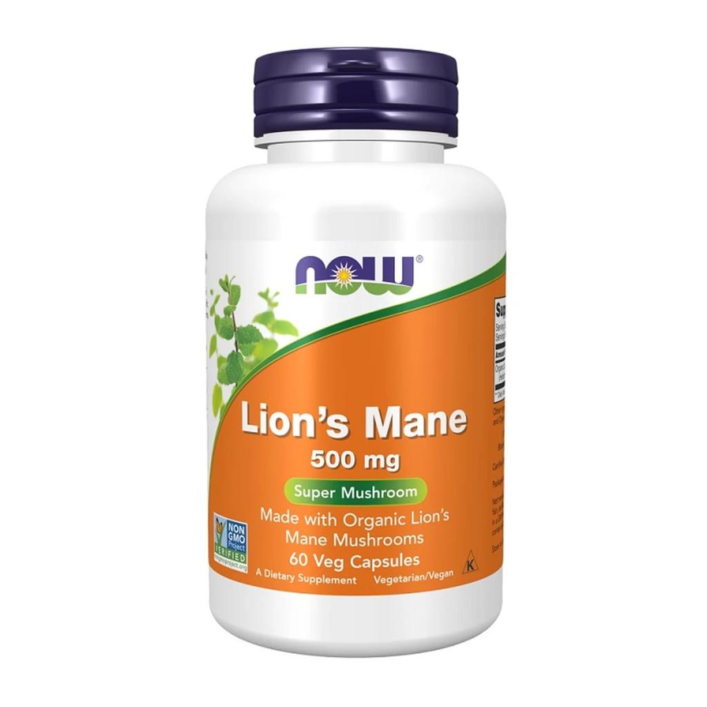 Lion's Mane, 500mg - 60 vcaps