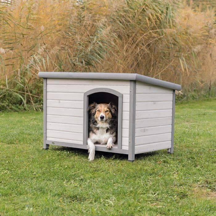 TRIXIE - Natura - Niche pour chiens Taille M 104 × 72 × 68 cm . Classic à toit plat