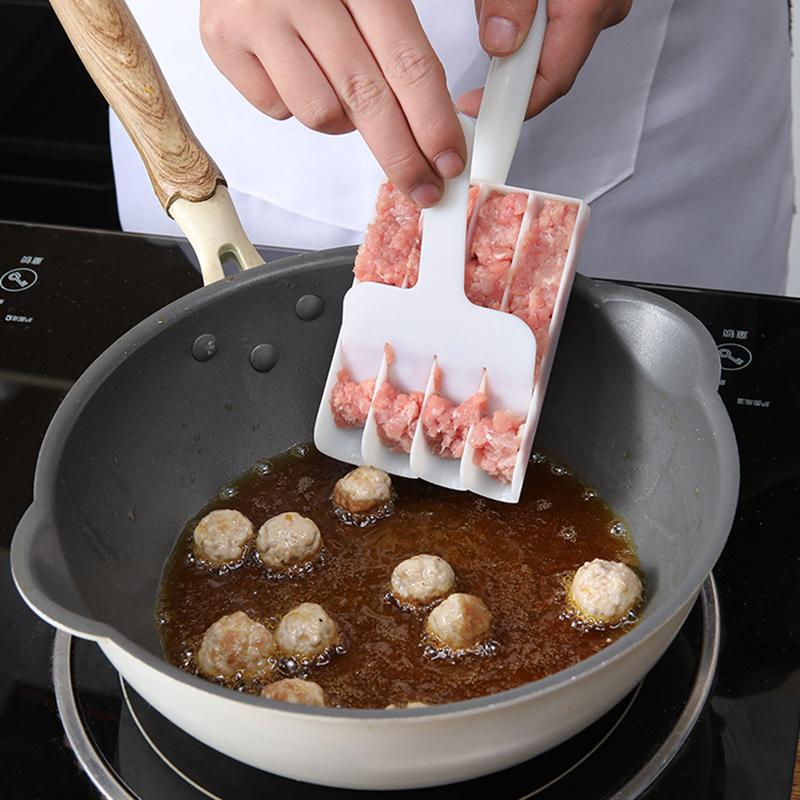 Кухонный набор для приготовления фрикаделек, жареная рыба, говядина, шарики для приготовления мяса, форма, ложка, инструменты для мяса, горшок для барбекю, фасоль, творог, кухонные гаджеты