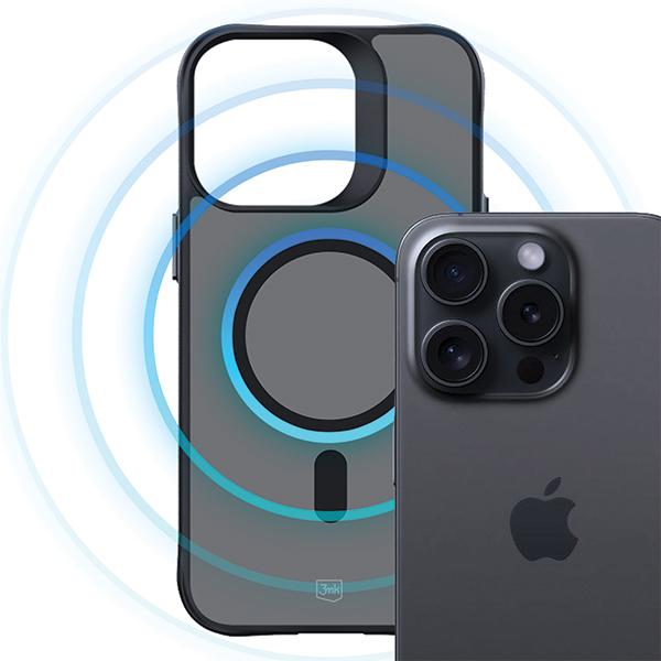 Etui 3Mk Smoke Magcase Do Iphone 15 Pro