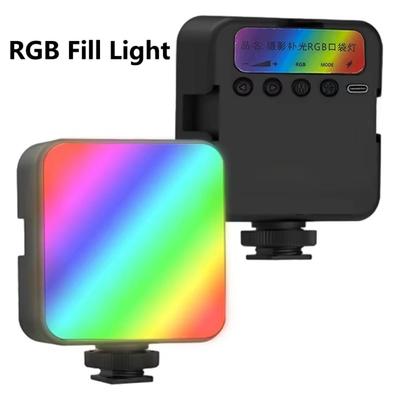 800 ЛЮКС RGB Заполняющий Свет Полноцветный RGB Свет для Фотографии Светодиодный Видео Свет Для Камеры Смартфона