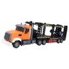 RC Truck Trailer Music Light Double Layers High Simulation Remote Control Transport Truck Toy для
