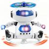 Kids Robot Rotating Dance Toys with Music LED Light Electronic Walking Toys for Boys Girls Birthday Christmas Gift