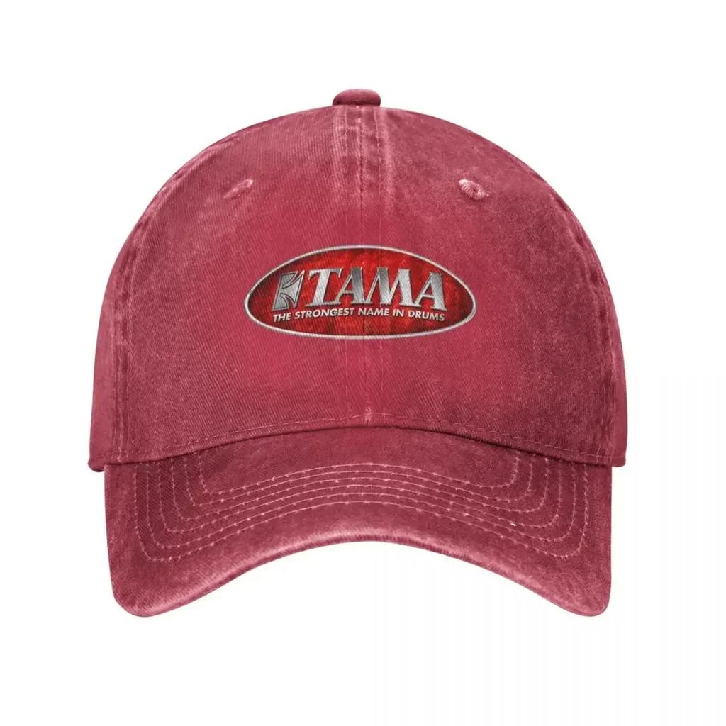 Tama Drum Logo Baseball Cap Golf Hat Hat Beach Hiking Hat Baseball Cap Womens Golf Clothing Unisexs