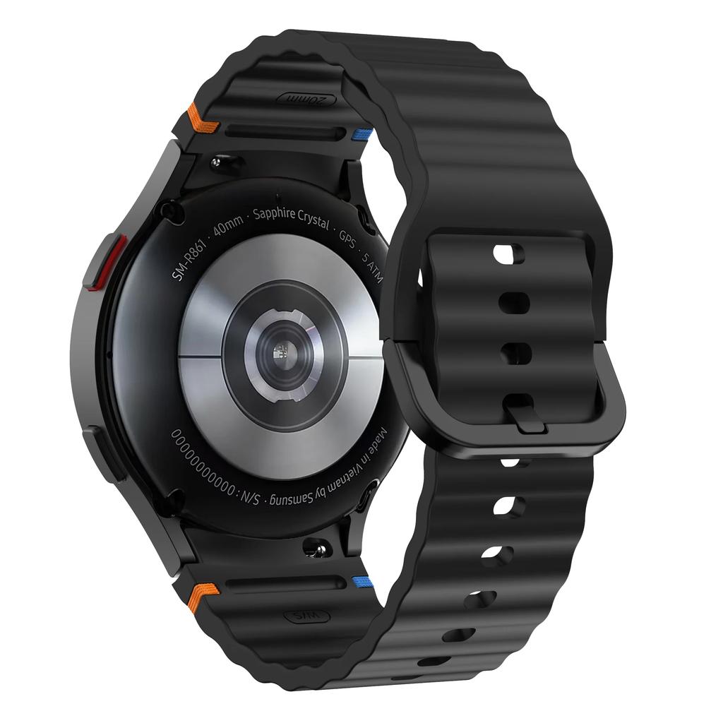 Силиконовый ремешок для Samsung Galaxy Watch 7 FE 6 4 Classic 5 pro 44 мм 40 мм 43 мм 47 мм 45 мм Браслет Galaxy Watch6 7 Ремешок