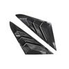 For Hyundai Sonata 2015-2019 Carbon Fiber Look Side Window Louvers Scoop Cover