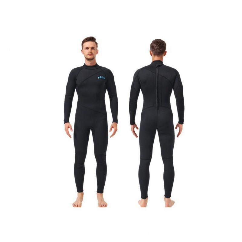 3mm Full Body Wetsuit Men Women Chloroprene Neoprene Warm Surfing Diving Snorkeling Winter Swimming