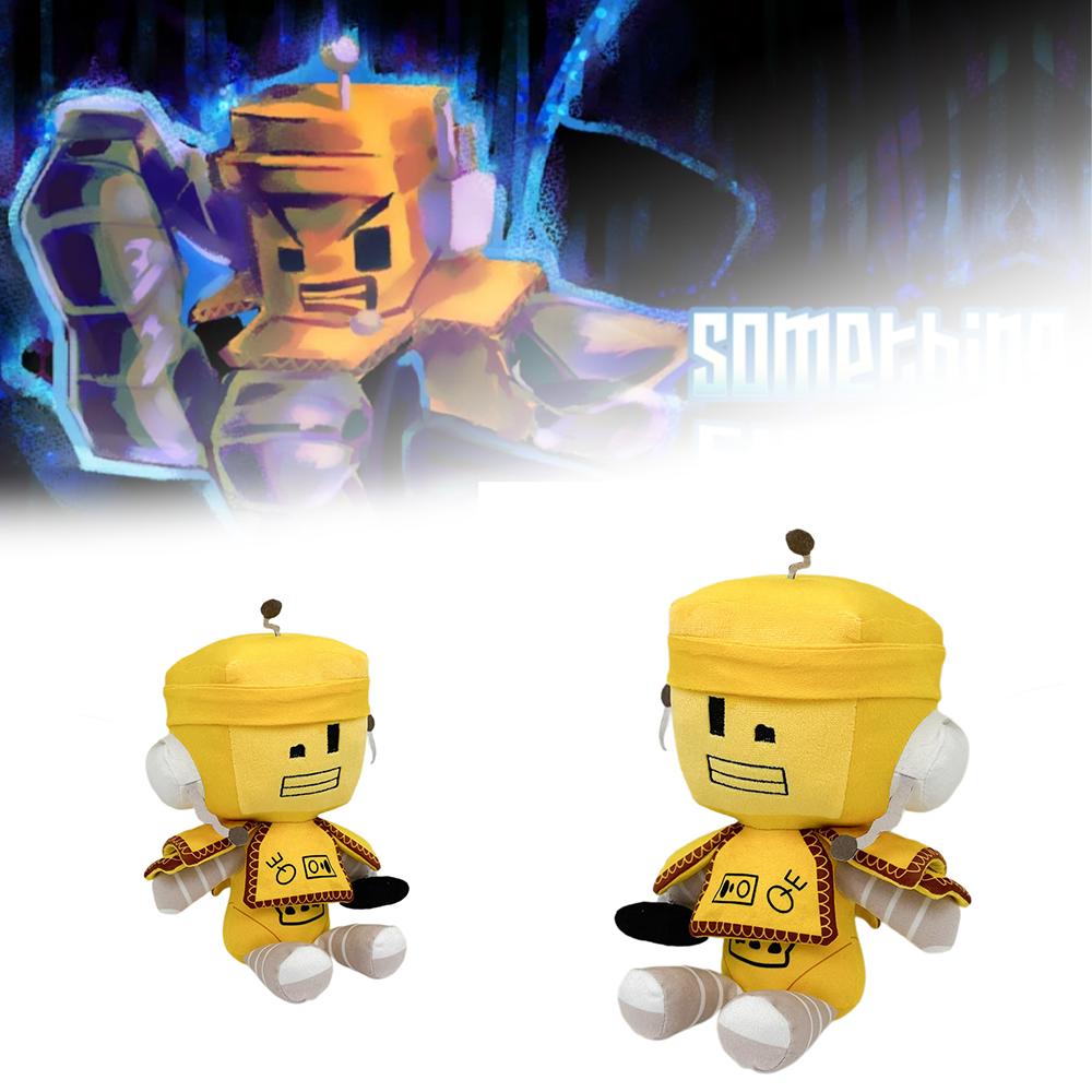 Желтый Робот Что-то Злое Произойдет Игровые Товары Плюшевые Игрушки Детская Игра Фанаты Хэллоуин Рождественский Подарок Домашний Декор Забавная Кукла