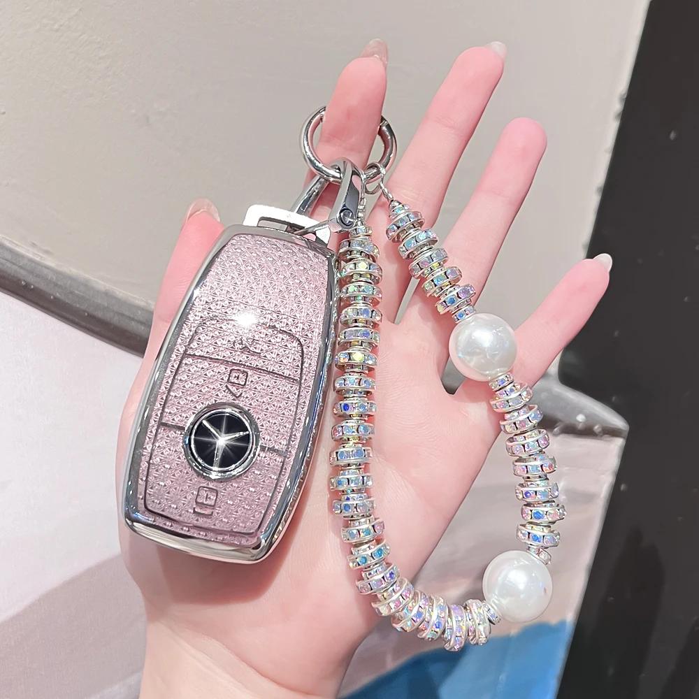 VFO1 For Mercedes Benz keycase C E A B S Class GLE GLA GLB GLC GLS AMG W176 177 203 204 205 211 212 213 222 X167 chain shell car keys