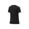 Футболка Li Ning Training Series Casual с круглым вырезом и коротким рукавом, женские топы, черная ATSR366-1