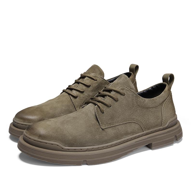 Кожаные мужские удобные повседневные туфли, классические мужские деловые туфли, универсальные мужские оксфорды на шнуровке, обувь для прогулок на открытом воздухе