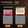 Large Capacity Creative ABS Plastic Cigarette Case - Pressure-Resistant and Moisture-Proof