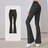 Sports Yoga Pants Quick-drying Breathable Tight Fitness Pants High Waist Slim Fit Yoga Wear Wide Leg Flared Pants