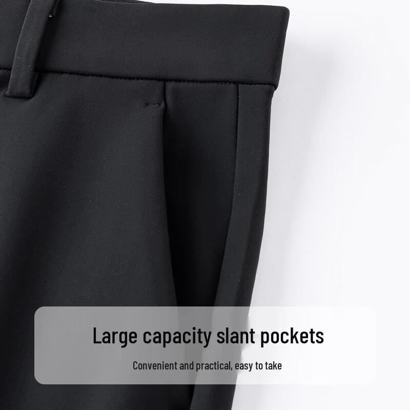 Tucano Мужские немнущиеся брюки прямого кроя в стиле business casual