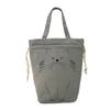 6424 Cat Pattern Simple Cold Storage Small Kinchaku Tote Bag PT Thermokeeper [Rootote] Nekokin-A (02 Gray)