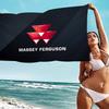 M-Massey F-Ferguson Микрофибра Пляжное полотенце Впитывающее Быстросохнущее Мягкое Йога Плавание Курорт Альпинизм Полотенце