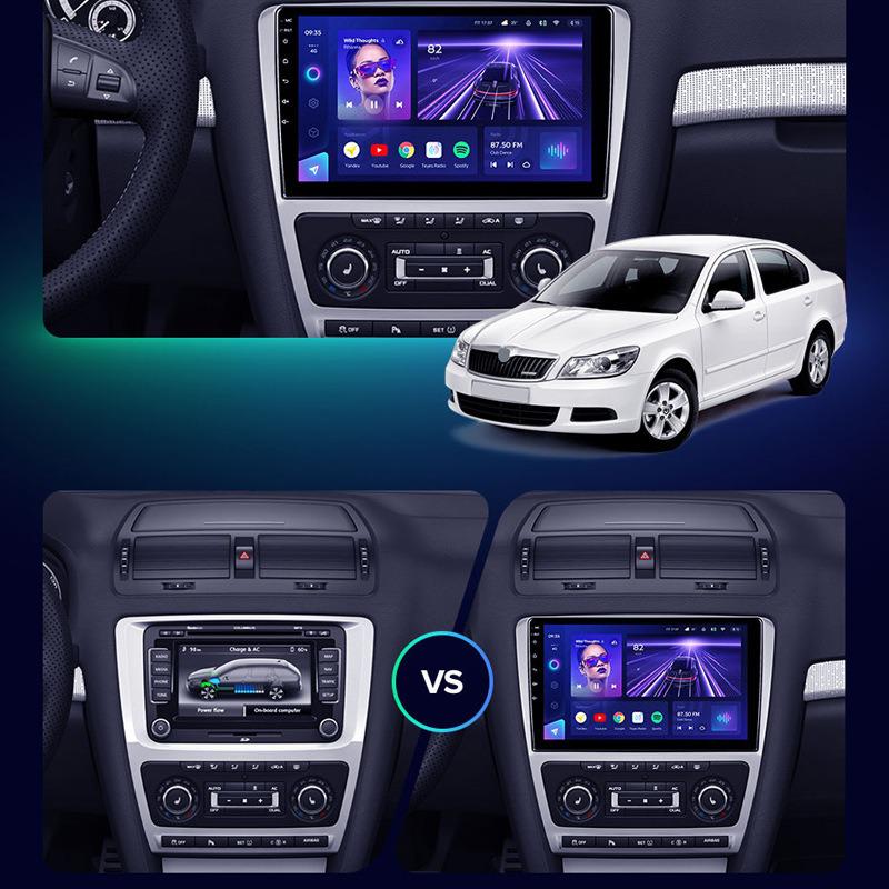 Skoda Octavia 2007-2014 Android Large Screen Navigator