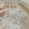 1/3 Jar Sparkly Holographic Iridescent Nail Art Glitter Sequins Irregular Sequins Shiny Manicure Nail Art Salon Nail Tool