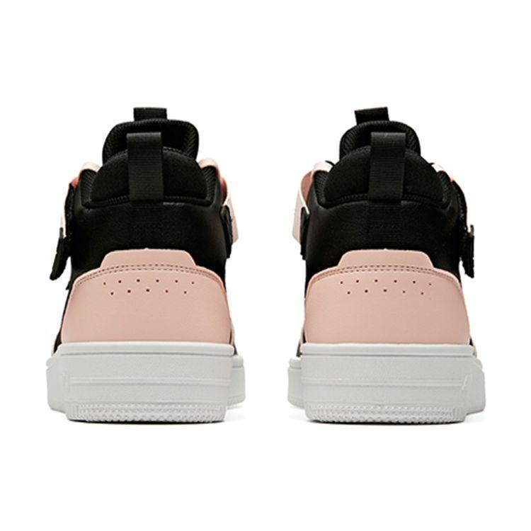 Anta Кроссовки Lifestyle Series High-Top женские кроссовки черные розовые белые 92948061-6