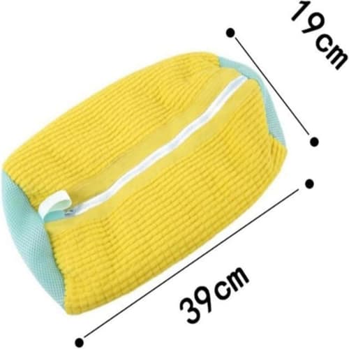 MOOKXUU Shoe Laundry Net, for Shoes and Indoor Shoes, Removes Dirt, Machine Washes Shoes, Durable Laundry Bag, Shape-Retaining, Suitable for Sneakers,