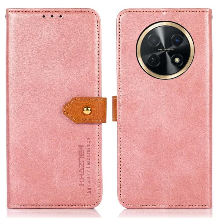 Для Huawei nova Y91 4G / Enjoy 60X Чехол из искусственной кожи с текстурой подставки и бумажника, чехол для телефона