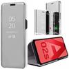 Protective Case - PROSHOP - Samsung Galaxy A02S - Silver - Mirror Effect - Smart Case