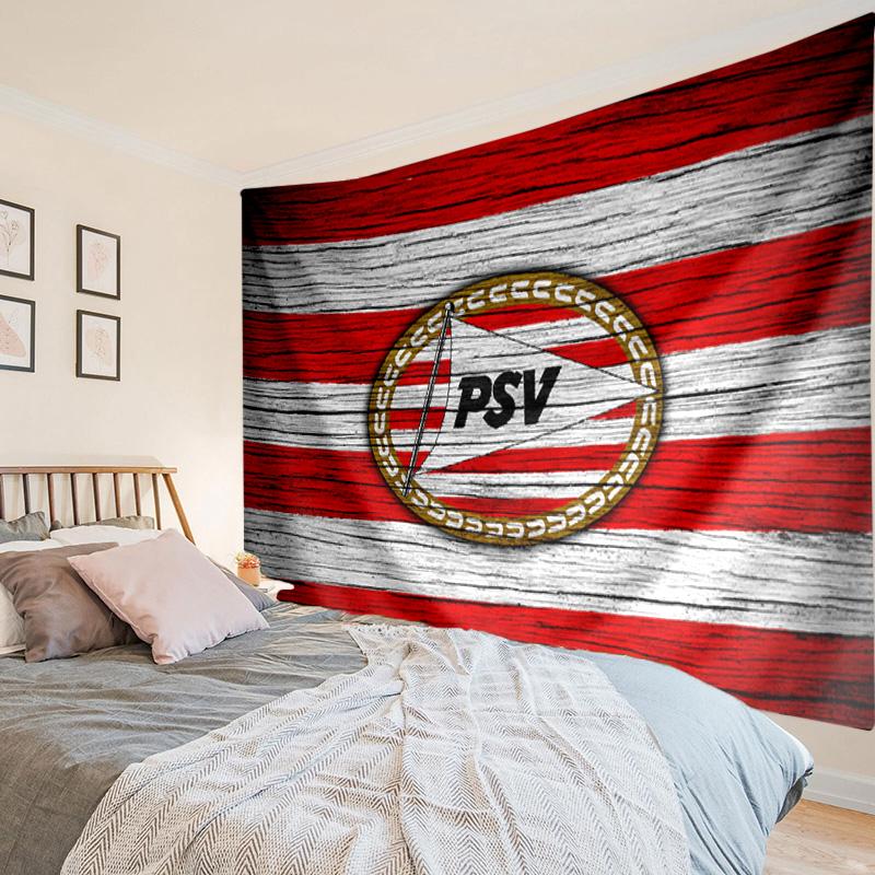 Psv Eindhoven Crest Tapestry, Unique Design Tapestry, Wall Decor for Bedroom,Livingroom, Playroom,Heartwarming Fan Holiday Gifts
