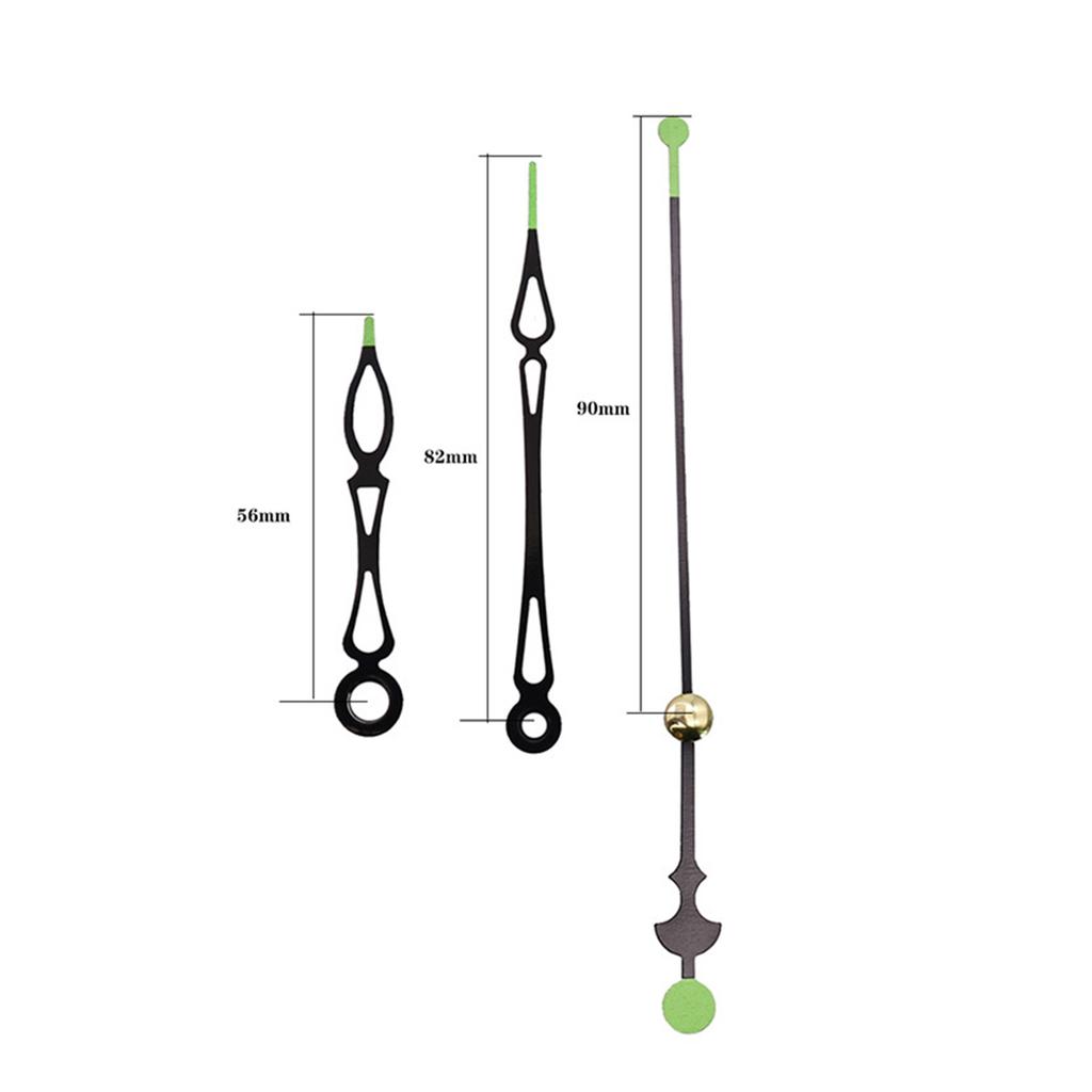 1 комплект DIY светящиеся бесшумные часы механизм аксессуар настенный ремонтный инструмент часть бытовые принадлежности для начинающих