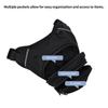 Waist Pack, Large Capacity Waterproof Motorcycle Drop Leg Bag for Men Adjustable Oxford Thigh Pack