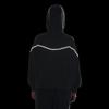 adidas FW24 FUSTL Series WP SWT3 Спортивный повседневный свитер с капюшоном, длинный рукав, женская толстовка, углеродно-черный JM6224