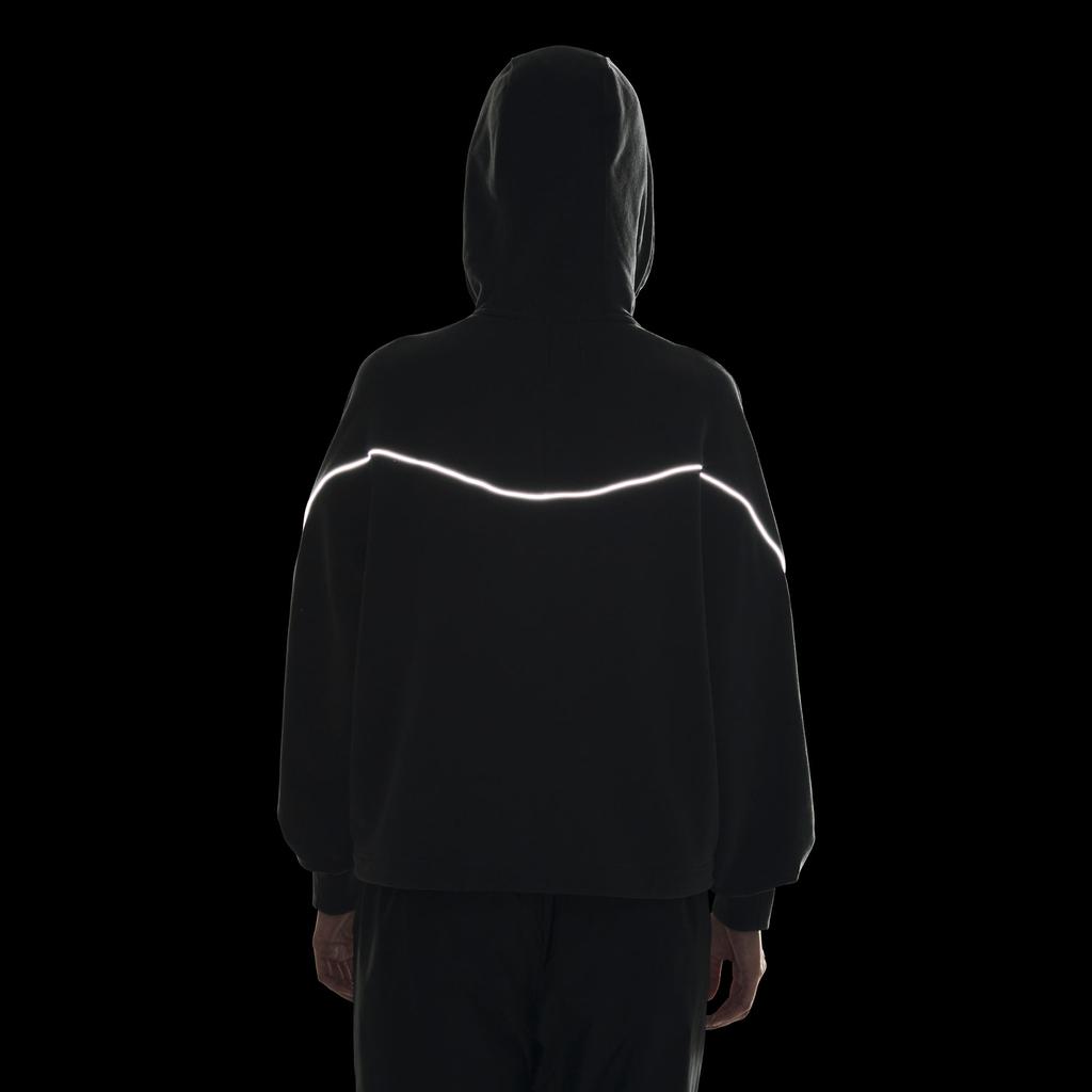 adidas FW24 FUSTL Series WP SWT3 Спортивный повседневный свитер с капюшоном, длинный рукав, женская толстовка, углеродно-черный JM6224
