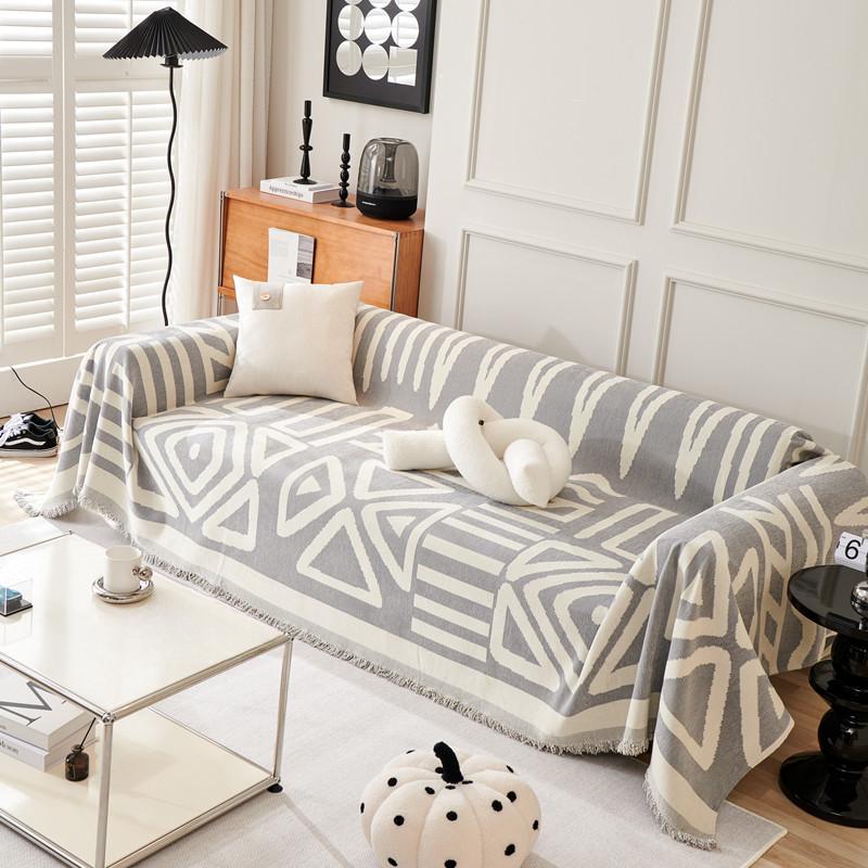 Chenille Sofa Cover Cloth Towel Sofa Blanket Cover Towel All-Inclusive Universal Sofa Cover Dustproof Four Seasons Universal Sofa Cushion
