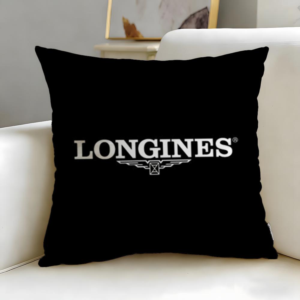 Классический бренд роскошных часов Longines Чехол-подушка Мягкий Легко стирающийся Наволочка Универсальный для Дивана Кровати Путешествий и Офиса