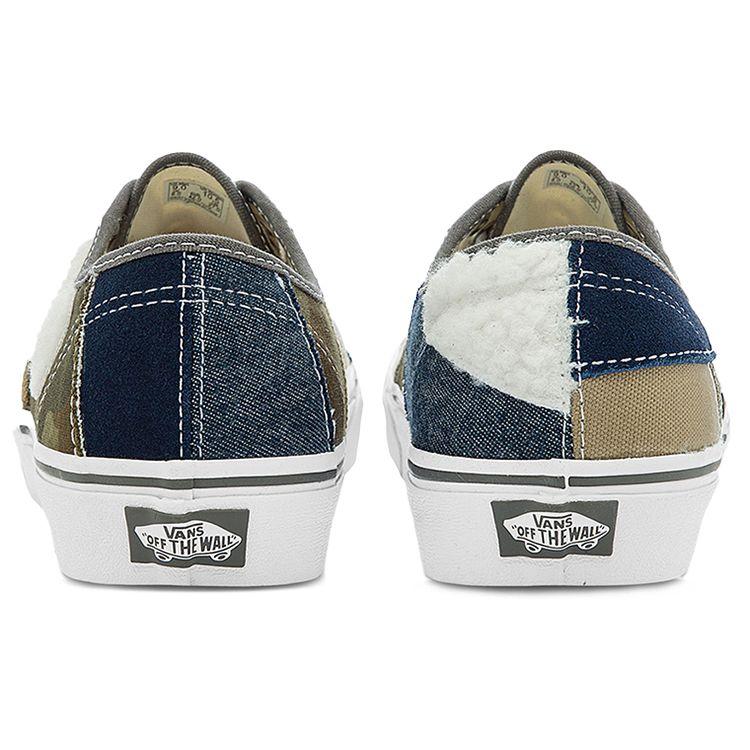 Vans Аутентичные камуфляжные кроссовки унисекс в стиле пэчворк, разноцветные VN0000SECMA