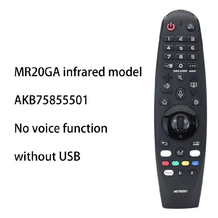 Инфракрасный телевизионный пульт ДУ Замена пульта ДУ для Smart TV для MR20GA
