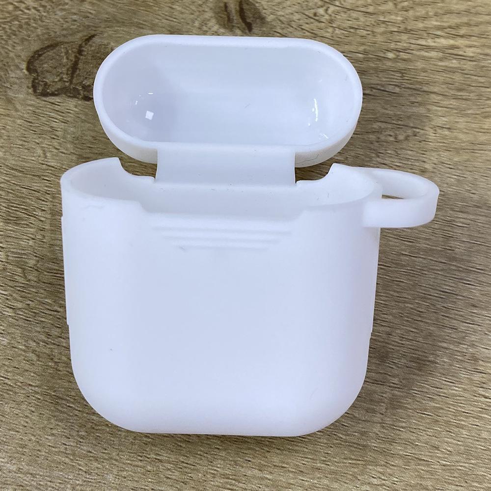 Радужный силиконовый защитный чехол для AirPods 3 с крючком