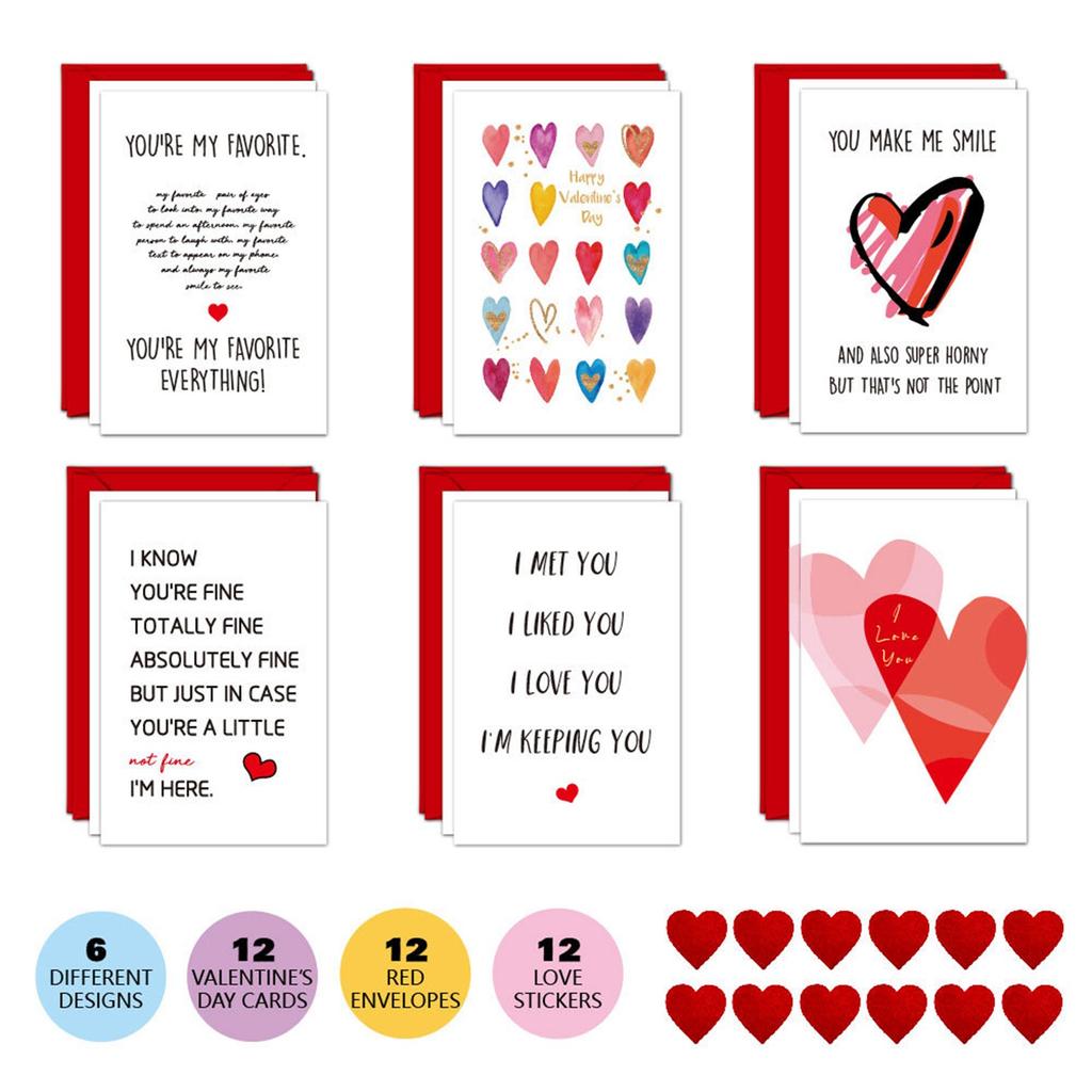 Candy Cards With Drifting Bottle Shaped Cards For Valentine's Day Party Gift Exchange Gift Decoration