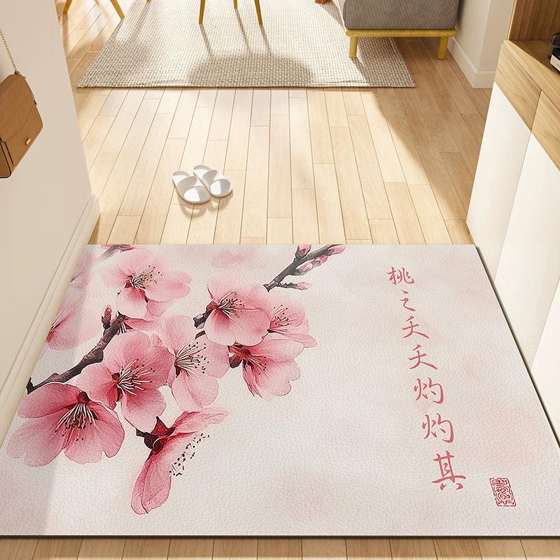 Входная дверь, коврик для пола, коврик для крыльца, домашняя спальня, китайский грязеотталкивающий ковер, постельное белье, можно резать, коврик для ног